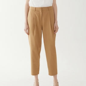 Marisfrolg玛丝菲尔2020年秋季新款女装宽松时尚铅笔裤休闲九分裤