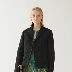 Marisfrolg玛丝菲尔女装冬季新款专柜同款立领短款羊毛外套